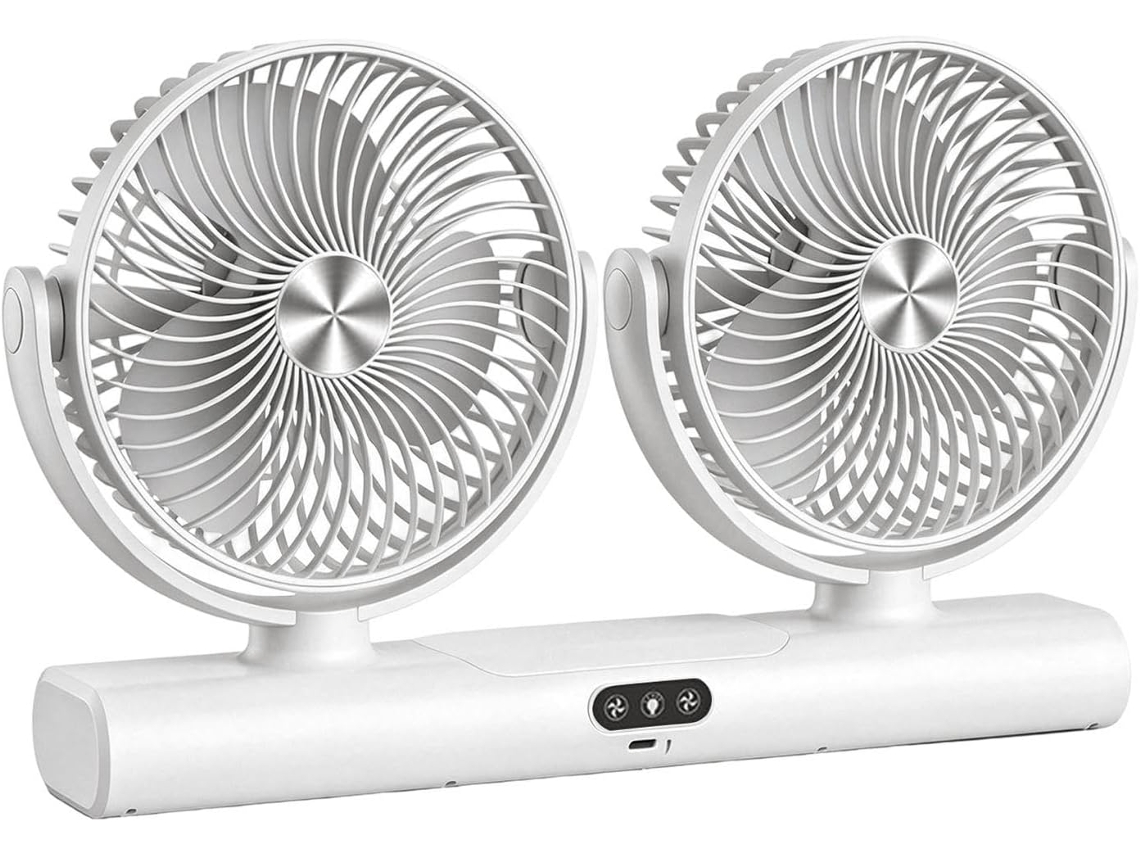Ventilador Portátil Usb Recarregável, De Mesa, Dobrável, Silencioso,