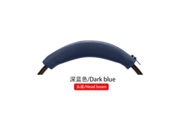 Acessórios Para Fones De Ouvido Compatíveis Com A Faixa De Cabeça De Silicone Azul Escuro Sony Wh H920n. Yunzii (tipo Zíper)