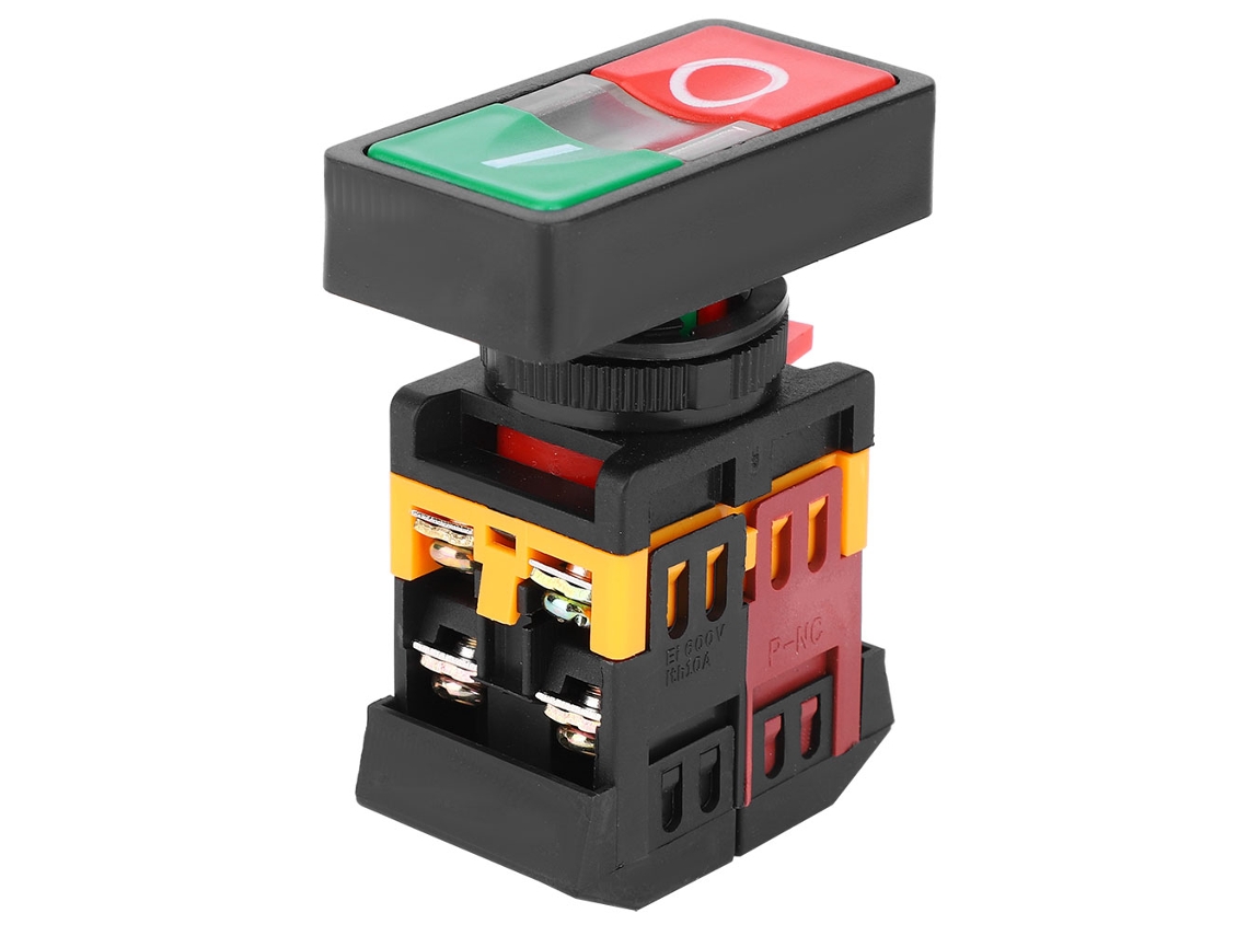 Interruptor de Dois Botões com Led 220vac