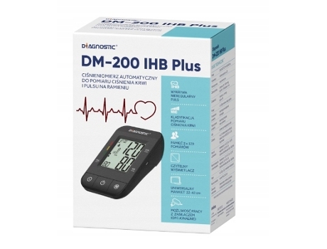Diagnostic Plus Blood Pressure Monitor Dm 200 Ihb With Power Adapter, 1 Unit Diagnosis