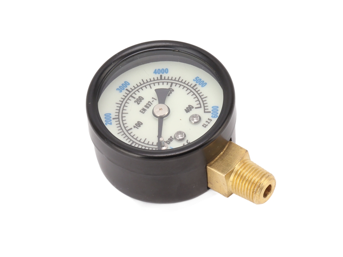 Manômetro de Pressão LAXISCREED 6000psi 1/8 Npt Co2