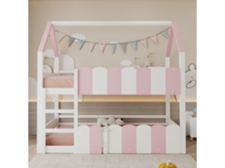 Beliche Infantil Rosa 90x200cm, Casa, Grade Alta. Ge