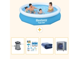 Bestway Piscina Bestway Fast Set Redonda - 305x66 Cm - 5-peças S302