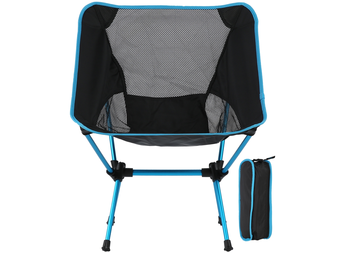 Silla Plegable REBE para Camping, com respaldo, para Pesca e Barbecue S/MARCA