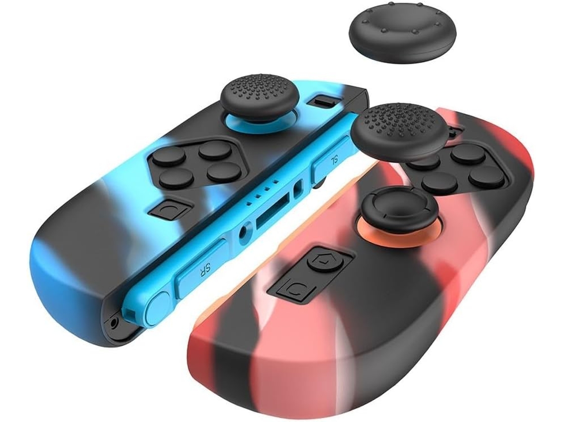 Capa Protetora De Silicone Para Controle Do Switch 2 Com Joystick