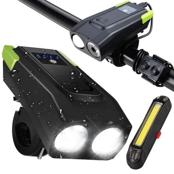 Luz Dianteira e Traseira para Bicicleta BRILVIBERA