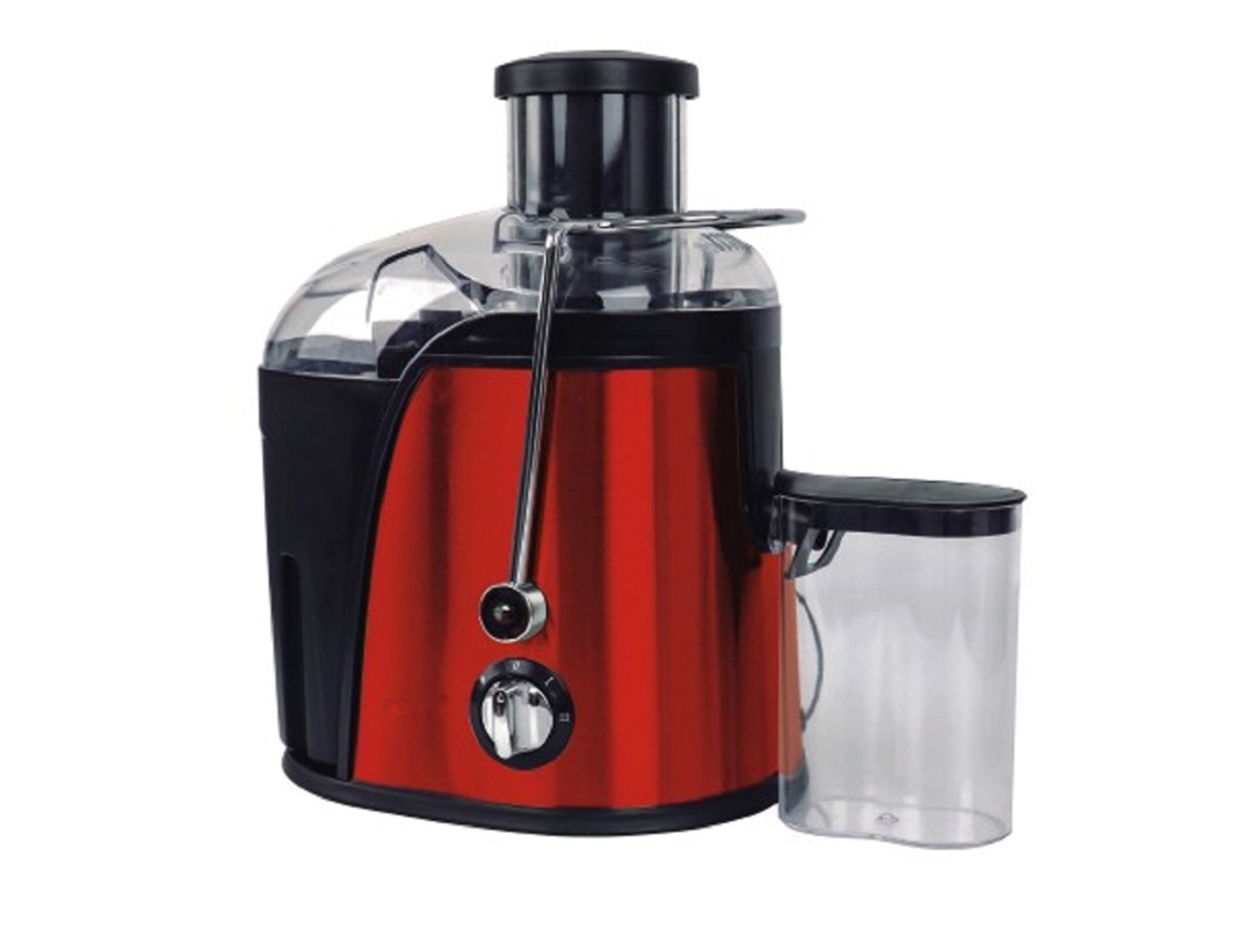 Espremedor Elétrico Laxiscreed Multifuncional Vermelho Com Separação De Polpa E Suco 110v