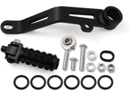 Kit de Apoios para os Pés e Alavanca/pedal Câmbio Motociclista Pedais Motocicleta Superfície Recebe