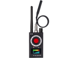 Detector Anti Espião Detector Multifuncional De Câmera Escondida, Com Localizador De Dispositivos Gsm E De Escuta E De Câmera Yizhood (preto)