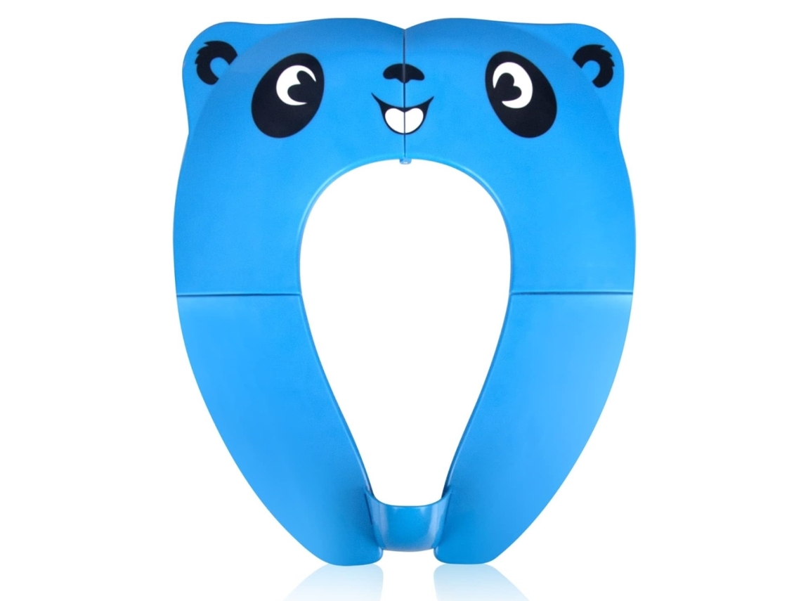 Assento Wc Portátil Criança Azul Panda – Redutor Sanita Viagem