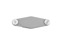 Calibre De Rosca Whitworth Calibre De Paso De Tornillo Herramienta De Medición De Rosca (29 Grados)