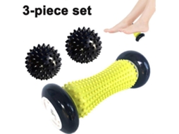 Conjunto De Rolos De Massagem Para Os Pés Com 3 Níveis De Dureza Diferentes.