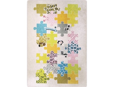 Tapete MANI TEXTILE  Puzzle (Bege -  120X160cm)