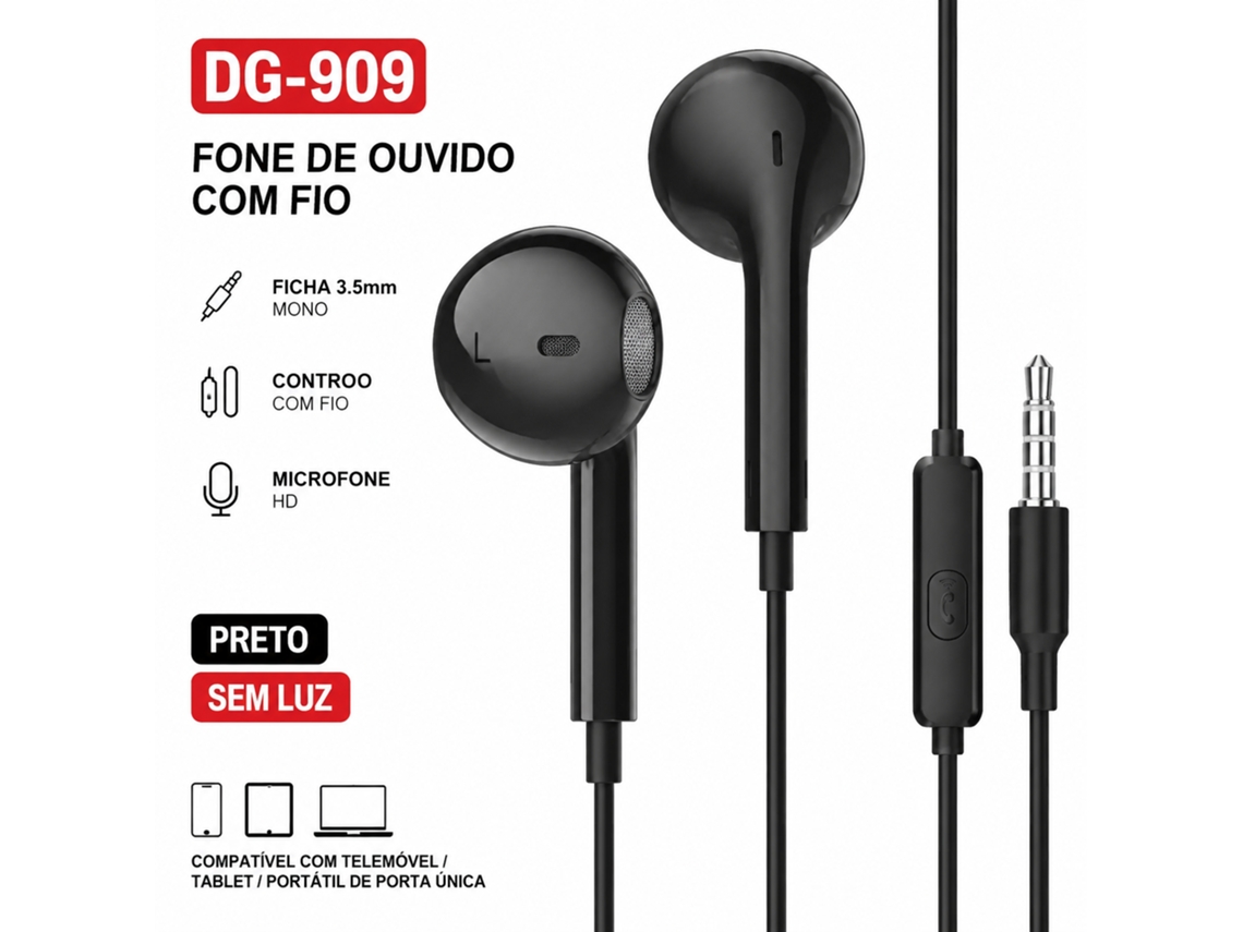 Headset Gaming Com Microfone Rgb Som Estéreo 3,5 Mm