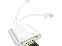 Lurelia Adaptador Otg Lightning Para Iphone/ipad, Com Carregamento