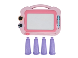 Ats tableta Mágica de Desenho para Crianças com Lápis Brinquedo Educatsivo de Pintura para Crianças Pequenas Rosa
