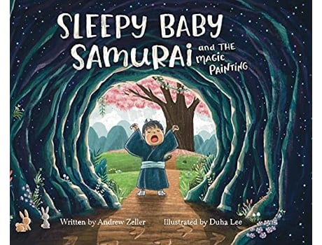 Livro Sleepy Baby Samurai and the Magic Painting de Andrew Zeller (Inglês)