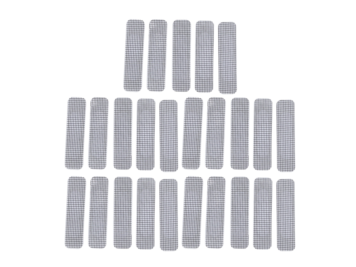 20pcs Parches Autoadesivos de Aço Inoxidável S/MARCA