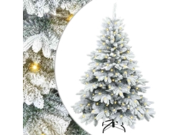 Conjunto 1 Decoração De Natal Vidaxl Branco Plástico (120 Cm)