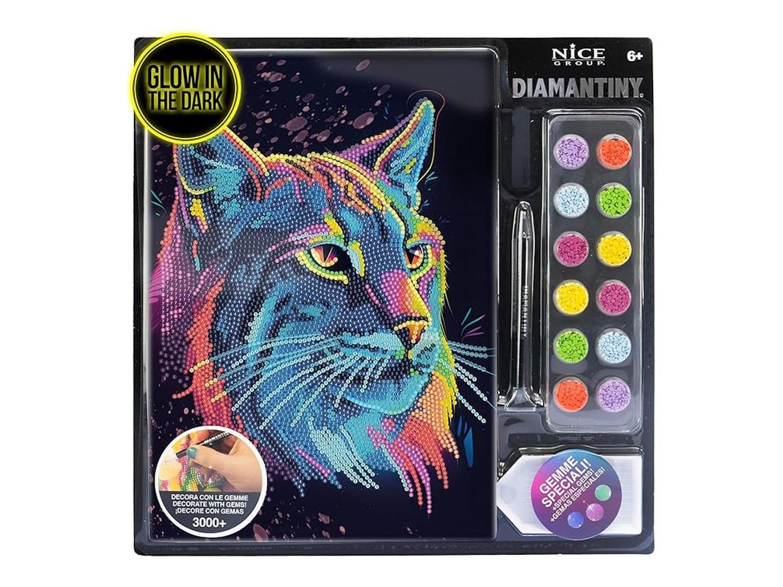 Pintar por Números Diamantiny Lynx Pop II Animal 96025 Nicep25