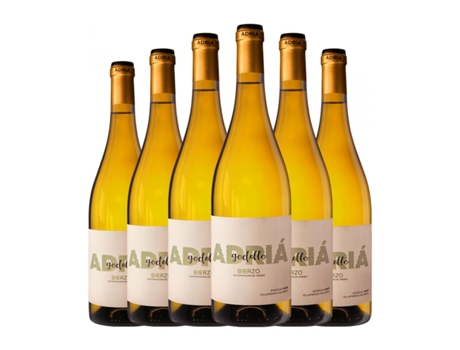 Vinho branco ADRIÁ Godello Bierzo (0.75 L - 6 Unidades)