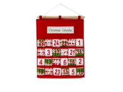Decoração Natal Ecológica com Bolsa e Calendário LAXISCREED