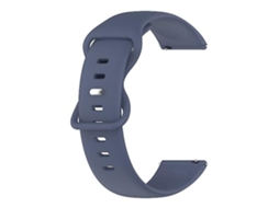 Pulseira De Relógio Garmin Move Luxe Silicone 20 Mm, Ciano Rock.