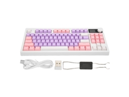 Teclado Gamer LAXISCREED 3 Modos 16 Efeitos de Luz