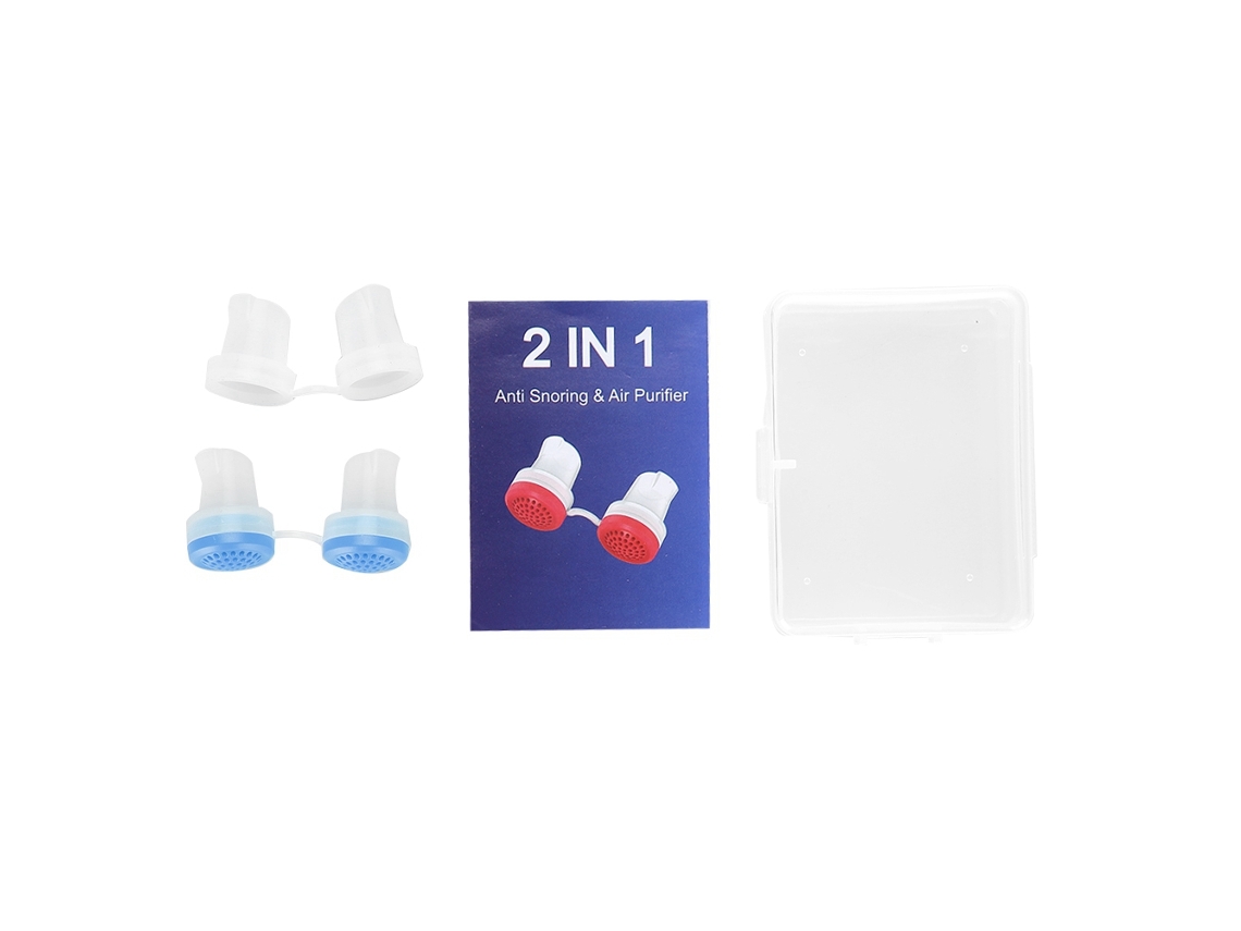 Upgrated Anti snore Nose Purifier Snoring Aid Stopper Blue