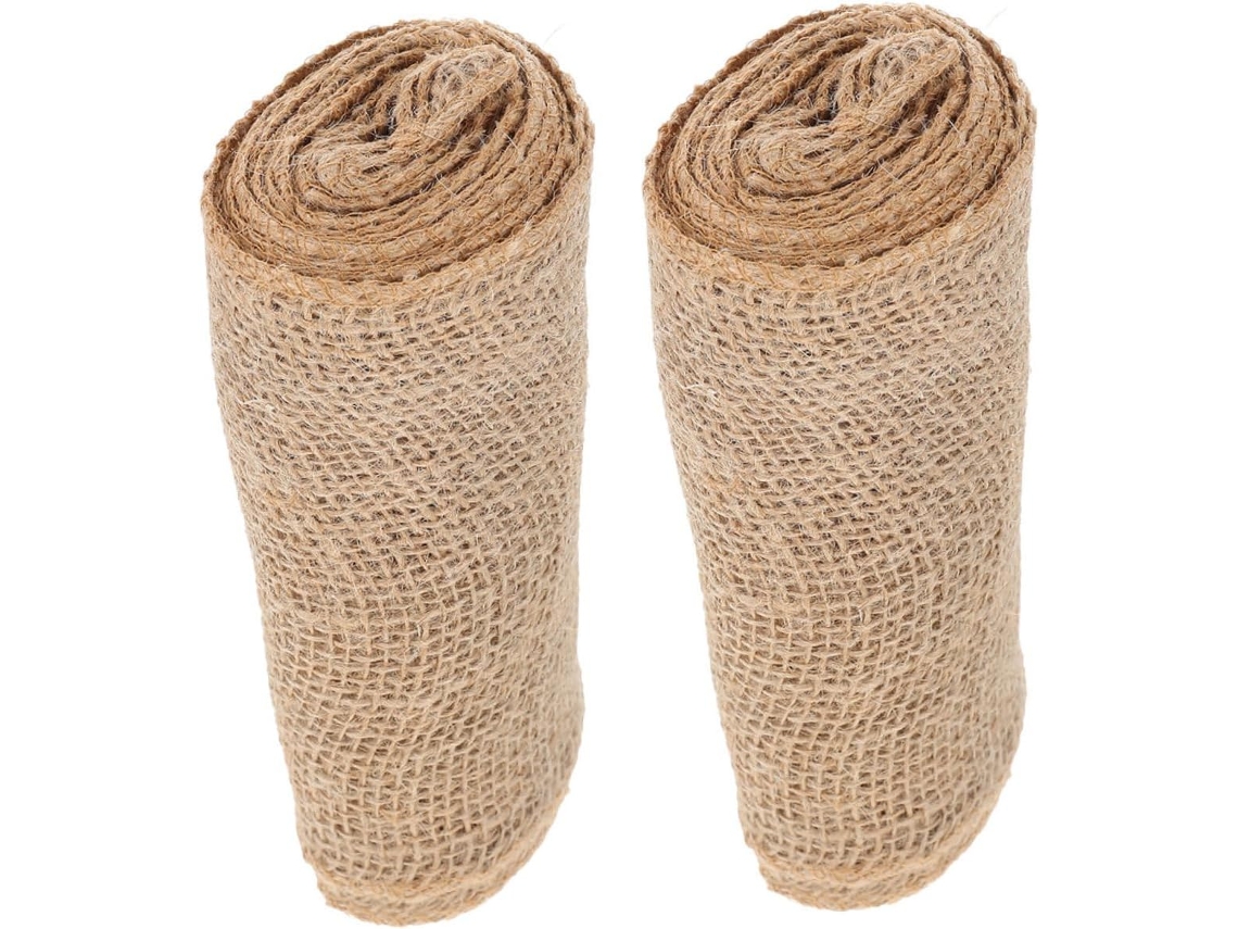 Inoomp 2 Rolos de Capa Protetora de Juta para Árvores, Ao Inverno, 20x300cm Tecido Robusto para Proteção de Plantas, CHABERLU
