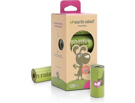 120 Sacos de Cocô de Cães Impermeáveis e Resistentes Lavanda NEVEANCE