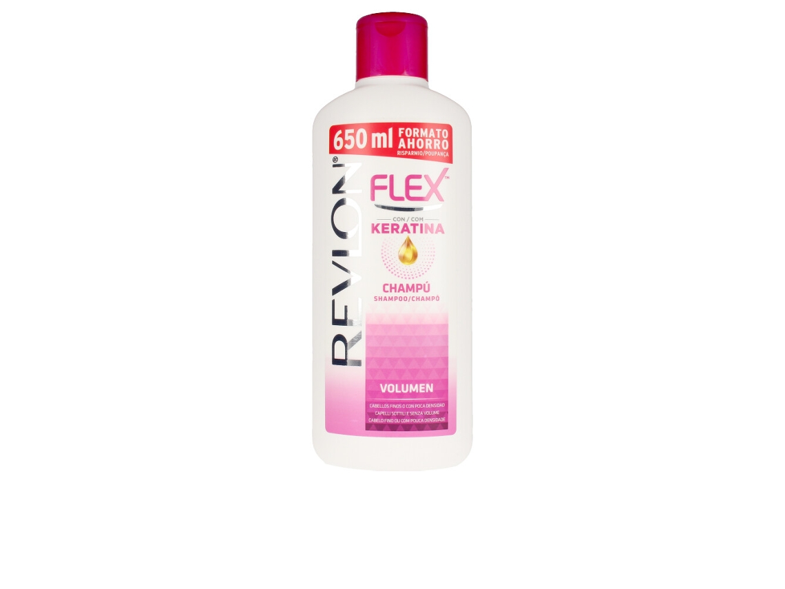 Champô REVLON Flex Keratin Cabelos Finos 650ml (650ml)
