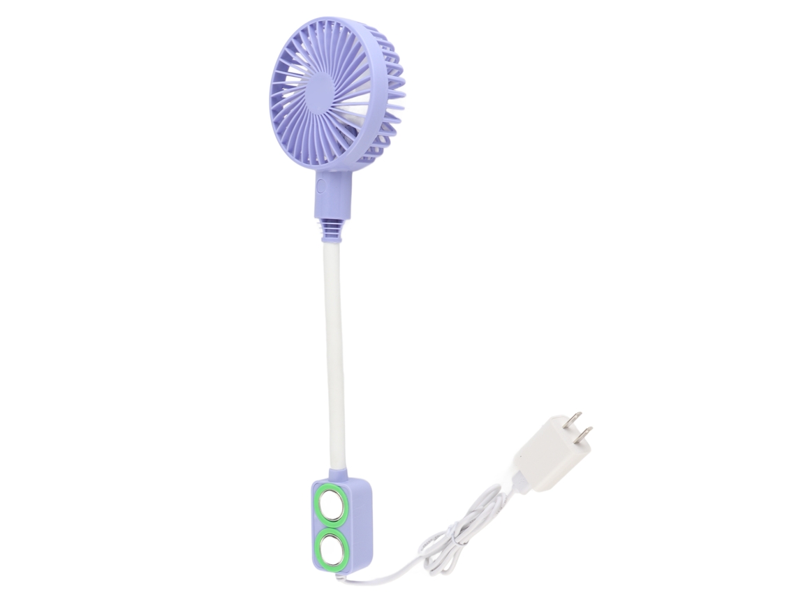 Ventilador Magnético Multifuncional para Máquina de Costura Roxo