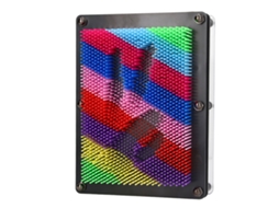 Mali brinquedo de Arte com Pinos 3d Colorido Plástico Quadro de Pinos Estimula Criatividade