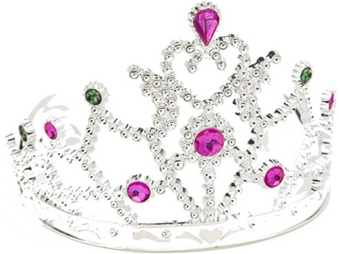 Tiara DISFRAZZES Rainha Com Brilhantes