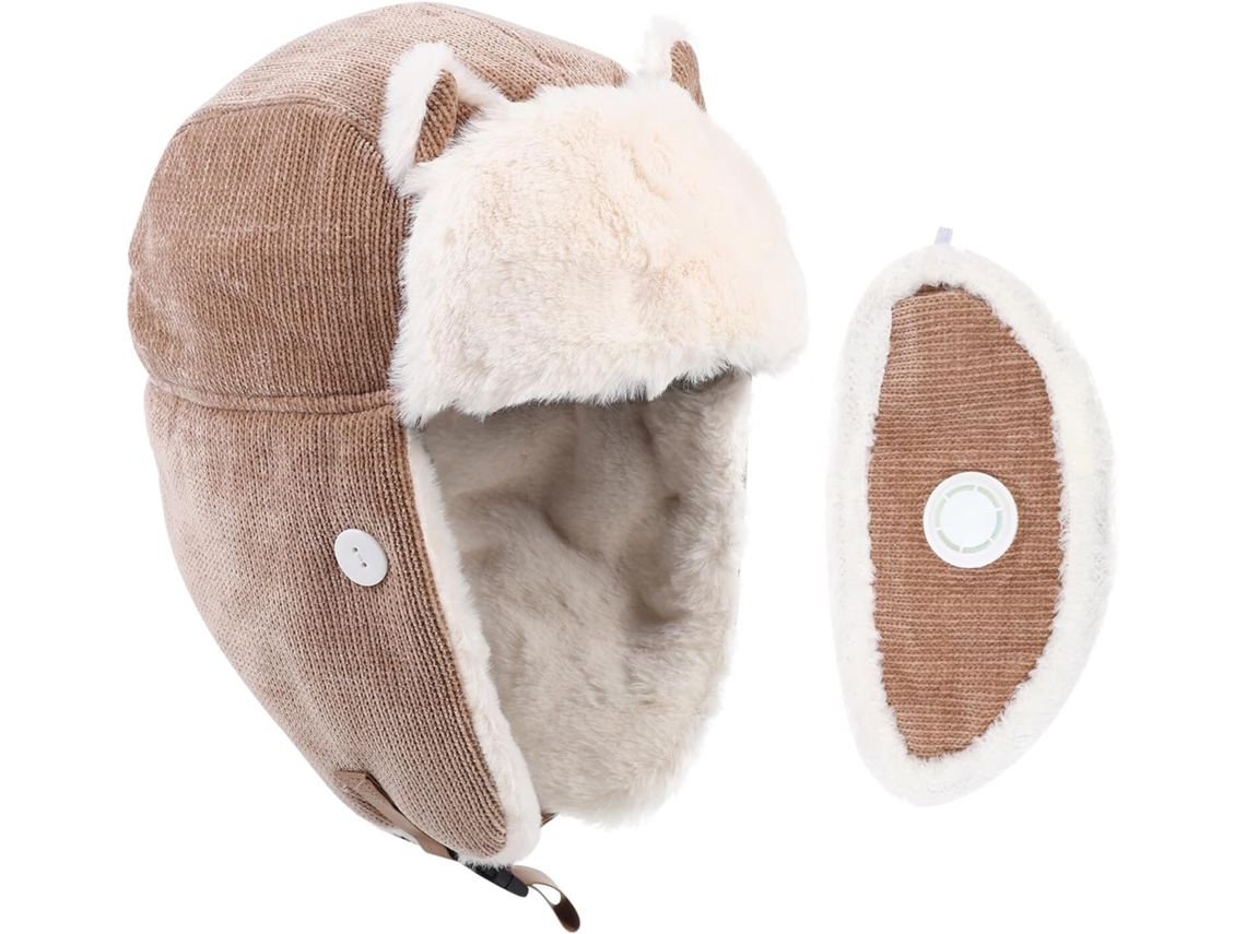 Gorro De Inverno Grosso E Quente, Confortável E À Prova De Frio Para Adultos Em Atividades Ao Ar Livre.