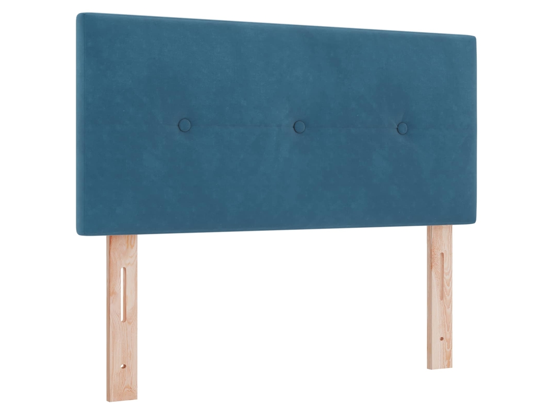 Cabeceira de LED com faixa de luz azul em poliéster MAISON EXCLUSIVE (100x0x0 cm)