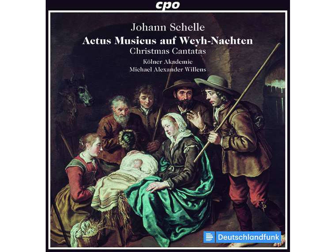 CD Johann Schelle, Kölner Akademie, Michael Alexander Willens - Actus Musicus Auf Weyh-Nachten - Actuality (1CDs)