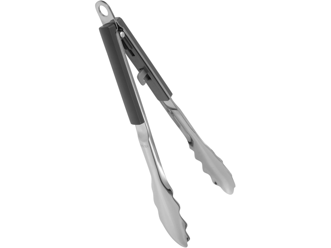 Pinça Para Churrasco Pretyzoom, 1 Peça, Em Aço Inoxidável, Multifuncional, Resistente Ao Calor, Ideal Para Grelhar