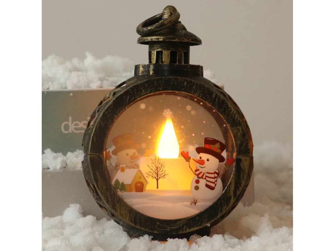 Luz De Vela De Natal Led Retro Decoração