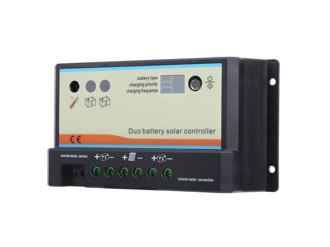 Controlador Solar De Batería Dual Para Rv Carga 8-pin Rj45 Epipdb-com 12/24vdc (db-20a)