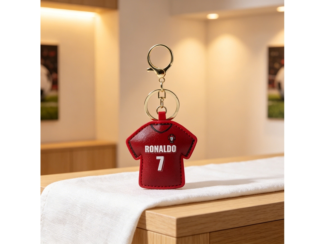 Chaveiro de Camisa Futebol Genérica, Acessório Torcedor da Copa do Mundo e Eurocopa, Presente Fãs, Ergonômico, Uso Diário STELASPLEN
