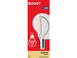 Lâmpada LED Esférica E14 2700K 40W BOOST emb. 1 un