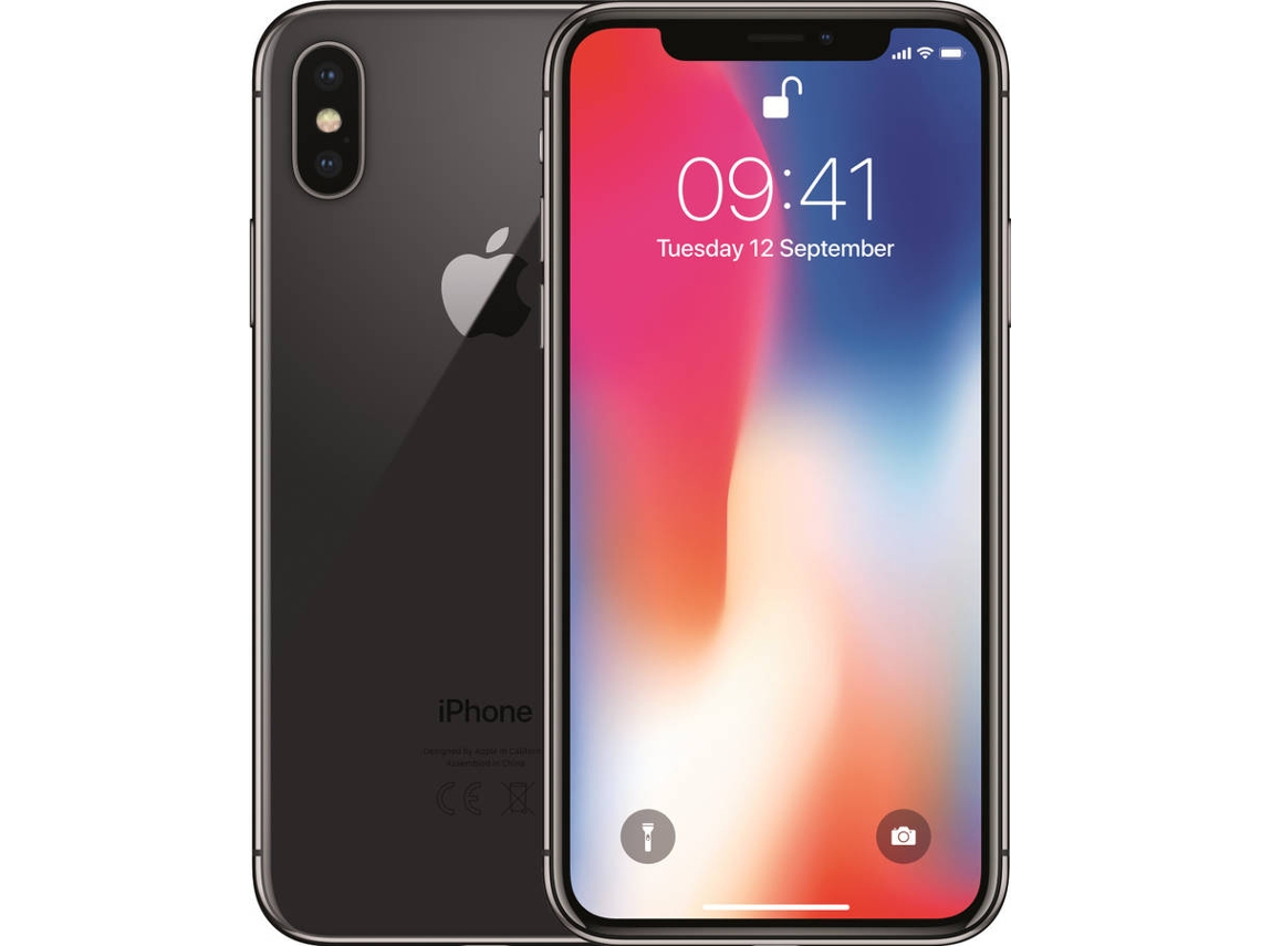iPhone X APPLE (Recondicionado Flippers Como Novo - 5.8'' - 64 GB - Cinzento)