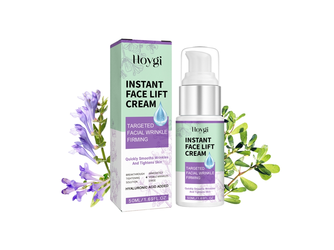 Creme Anti-rugas Hoygi Hidrata Reduz Linhas Fina Melhora Elasticidade Pele Suave