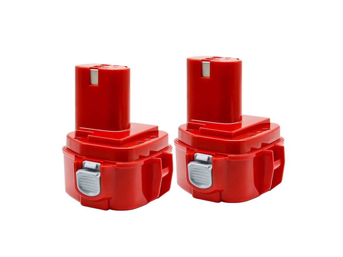Baterias de substituição, capacidade de 12 V, compatíveis com Makita série PA12, 2 baterias originais de 4,0 Ah