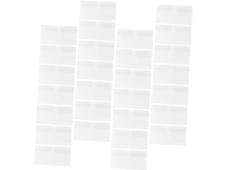 Conjunto De 50 Etiquetas De Prateleira Reutilizáveis Em Pvc Transparente Para Etiquetas De Preço, Ideais Para Gokoco