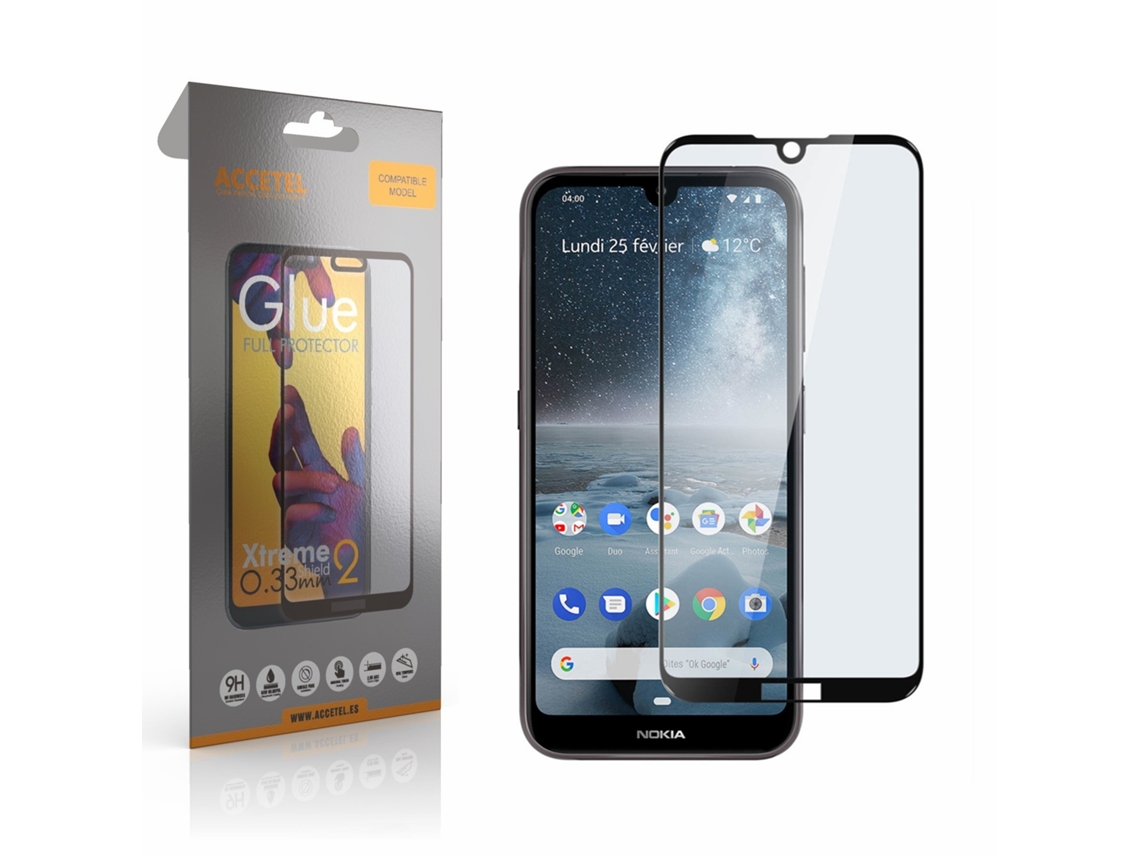 Película De Vidro 2d Full Glue - Nokia 4.2 Preto