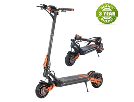 Scooter Elétrica Kugoo LX9, 2 Motores de 650 W, Bateria de 48 V e 18,2 Ah, Rodas de 9 Polegadas, Suspensão Dupla, Freios a Disco, 45 Km/h