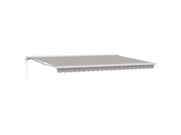 Toldo Retrátil Cinzento claro 500x300x165cm tecido e metal MAISON EXCLUSIVE